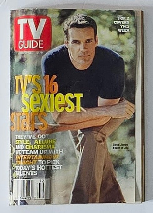 TV Guide Magazine August 7 1999 David James Elliott New York Metro Ed. No Label