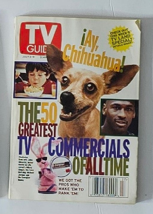 TV Guide Magazine July 3 1999 Great TV Commercial New York Metro Ed. No Label