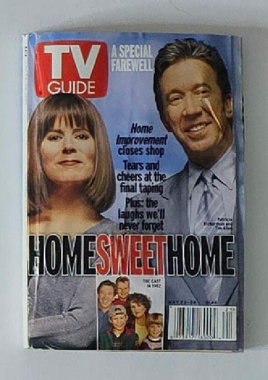 TV Guide Magazine May 22 1999 Patricia & Tim Allen New York Metro Ed. No Label