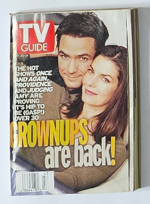 TV Guide Magazine October 23 1999 Billy Campbell New York Metro Ed. No Label