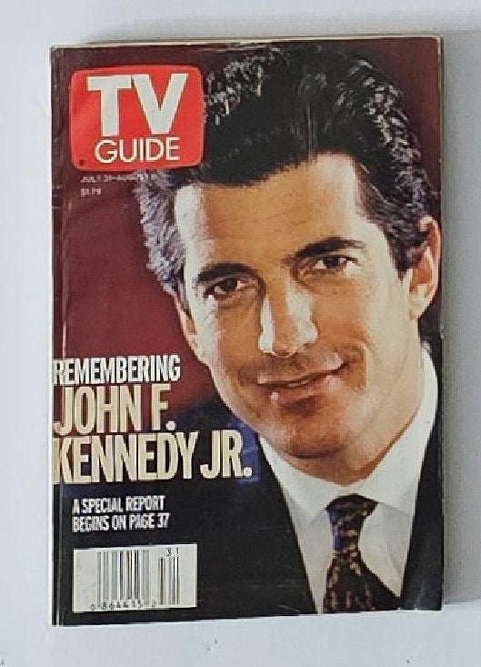 TV Guide Magazine July 31 1999 John F. Kennedy Jr. New York Metro Ed. No Label