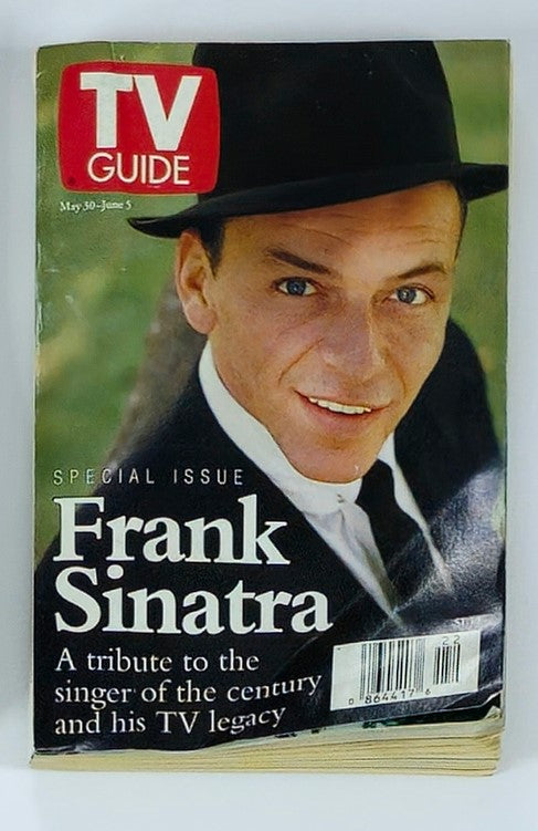 TV Guide Magazine May 30 1998 Frank Sinatra Rochester Ed. No Label