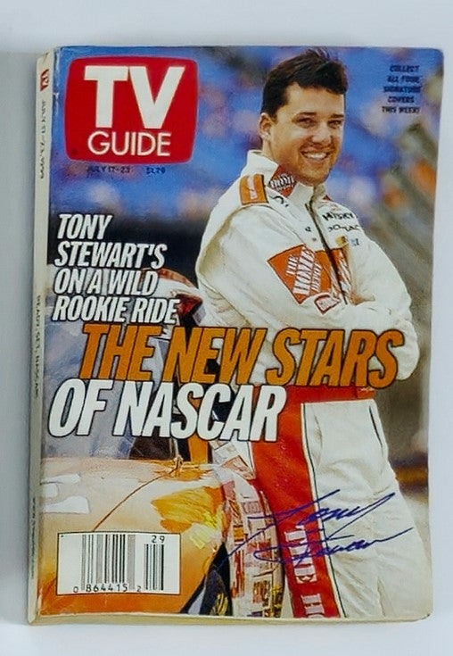 TV Guide Magazine July 17 1999 Tony Stewart Central Pennsylvania Ed. No Label