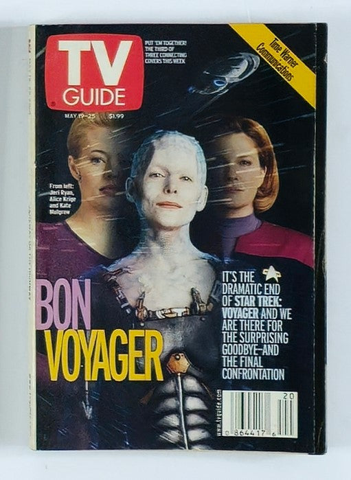 TV Guide Magazine May 19 2001 Jeri Ryan, Alice Krige Rochester Ed. No Label