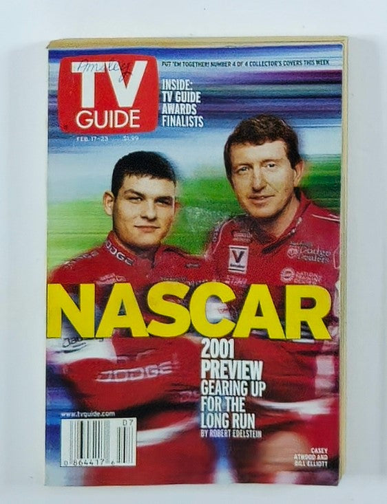 TV Guide Magazine February 17 2001 Casey Atwood & Bill E. Rochester Ed. No Label