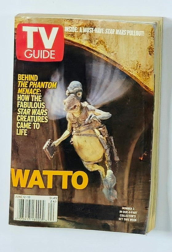 TV Guide Magazine June 12 1999 Number 3 Watto Rochester Ed. No Label