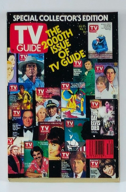 TV Guide Magazine July 27 1991 The 2000th Issue NY Metro Ed. No Label