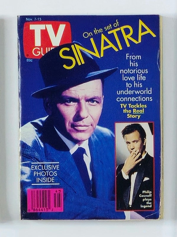 TV Guide Magazine November 7 1992 Frank Sinatra Rochester Ed. No Label