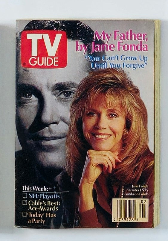 TV Guide Magazine January 11 1992 Jane Fonda Washington-Baltimore No Label