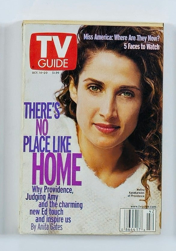 TV Guide Magazine October 14 2000 Melina Kanakaredes NY Metro Ed. No Label