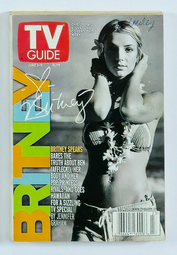 TV Guide Magazine June 3 2000 Britney Spears Bares Truth Rochester Ed. No Label