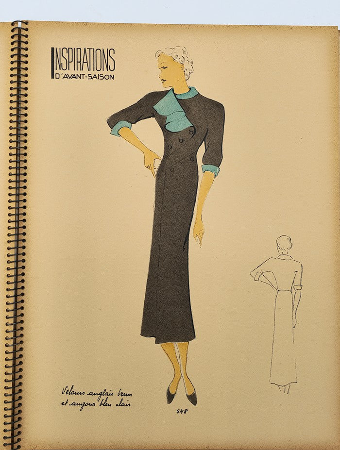 1937 Les Editions Bell Inspirations D'Avant-Saison Haute Couture Brochure