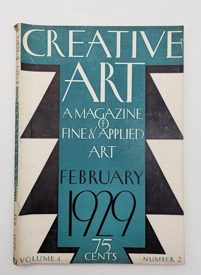 VTG Creative Art Magazine February 1929 The Golden Cockerel Press