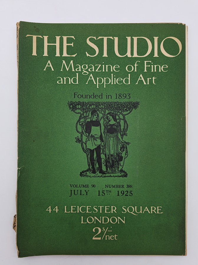 VTG The Studio Magazine July 15 1925 Vol 90 #388 Keswick Gallery