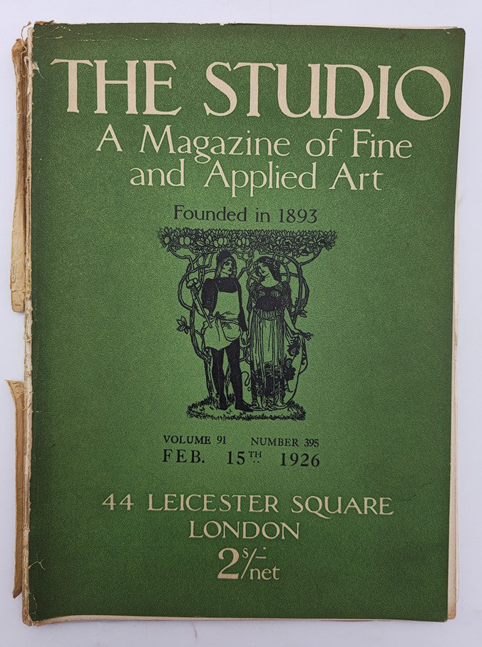 VTG The Studio Magazine February 15 1926 The Countess of Errol