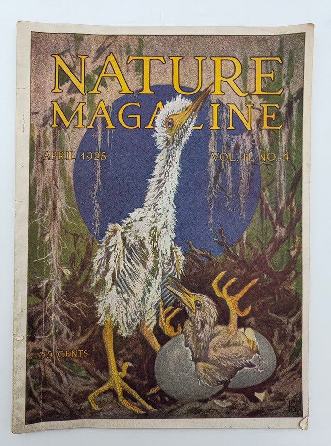 VTG Nature Magazine April 1928 Vol 11 #4 Vitamines & Bird Dietetics