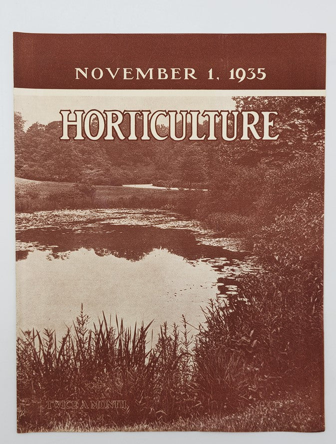 VTG Horticulture Magazine November 1 1935 Cheap Rabbit Repellent