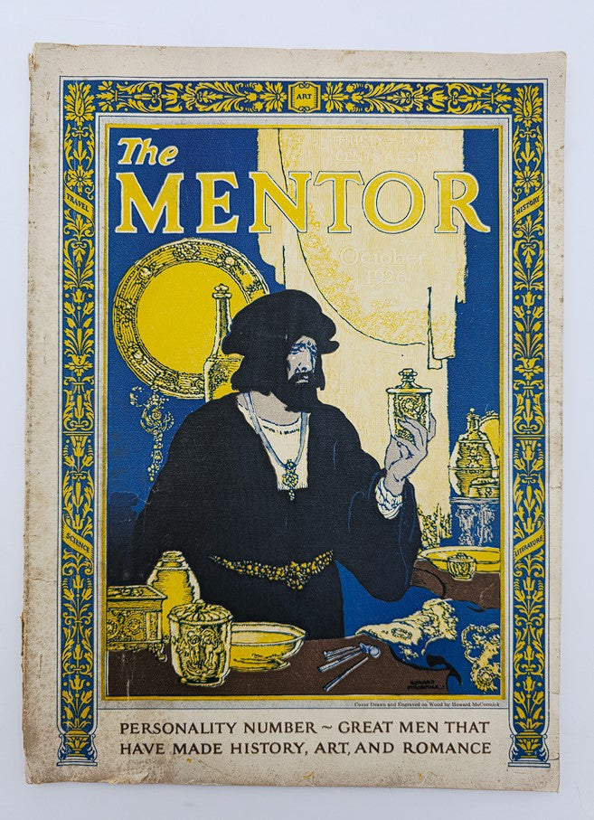 VTG The Mentor Magazine October 1926 Poison, A Bullet or The Sword