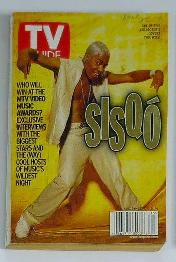 TV Guide Magazine August 26 2000 Singer Sisqó Rochester Ed. No Label