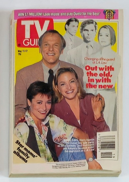 TV Guide Magazine May 11 1991 Jimmy Smits Washington-Baltimore Ed. No Label