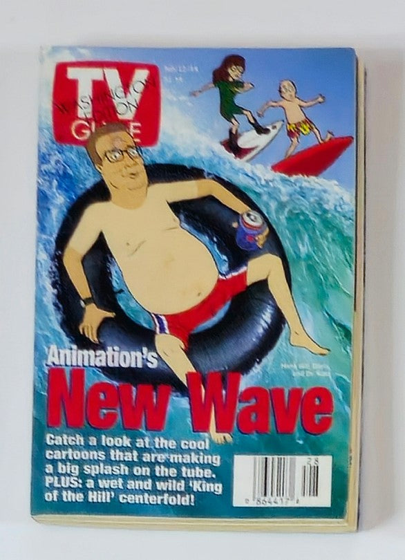 TV Guide Magazine July 12 1997 King of the Hill Washington Ed. No Label