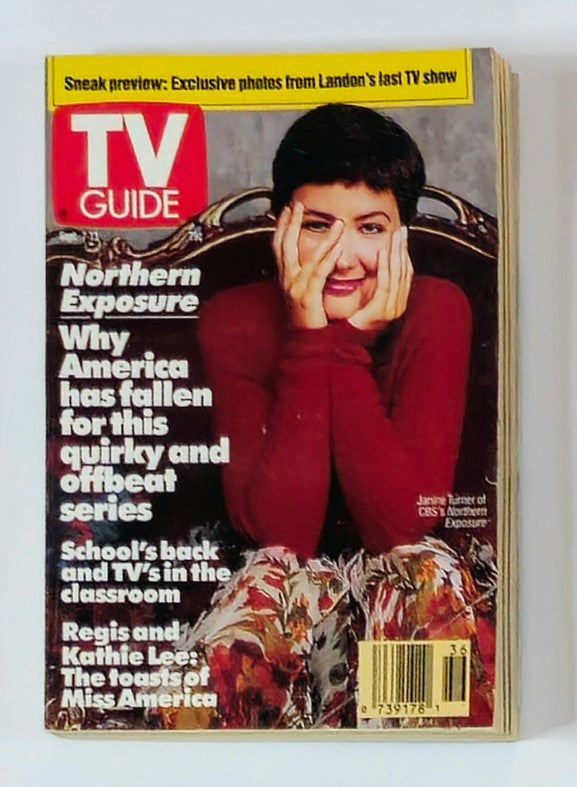 TV Guide Magazine September 7 1991 Janine Turner NY Metro Ed. No Label