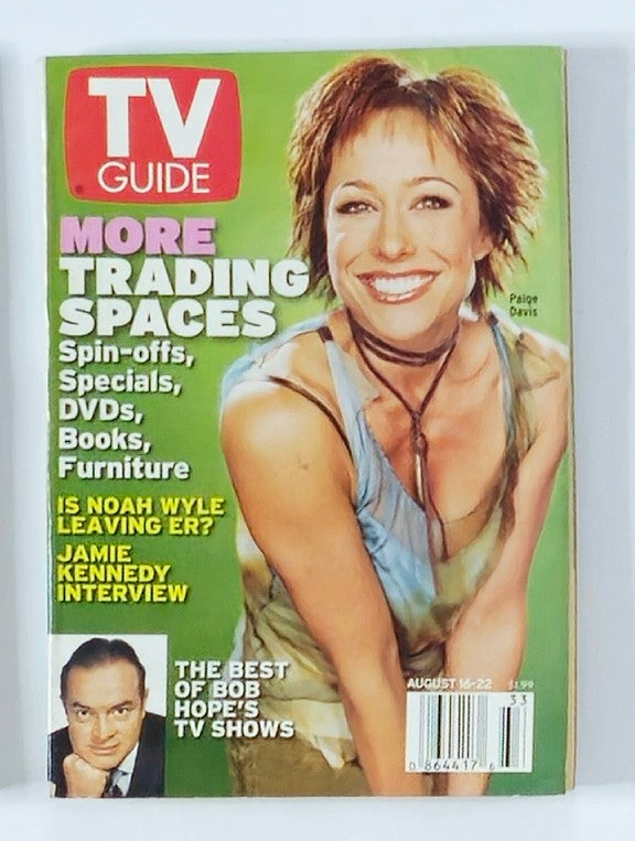 TV Guide Magazine August 16 2003 Paige Davis Rochester Ed. No Label