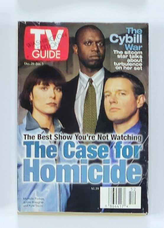 TV Guide Magazine December 28 1996 Michelle Forbes Washington Ed. No Label