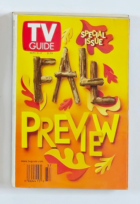 TV Guide Magazine September 11 1999 Fall Preview NY Metro Ed. No Label