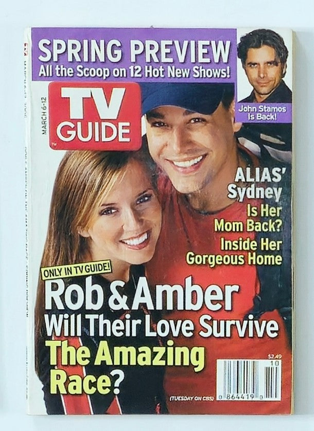 TV Guide Magazine March 6 2005 Rob and Amber Western NY State Ed. No Label