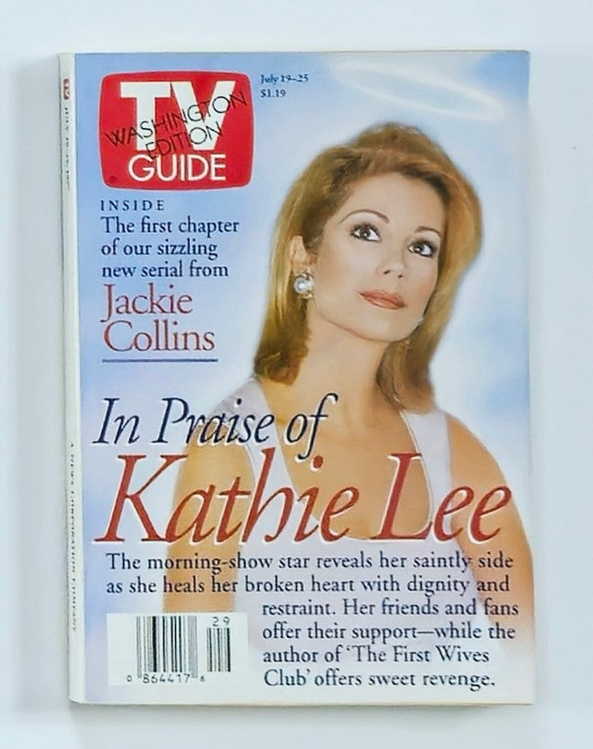 TV Guide Magazine July 19 1997 In Praise of Kathie Lee Washington Ed. No Label