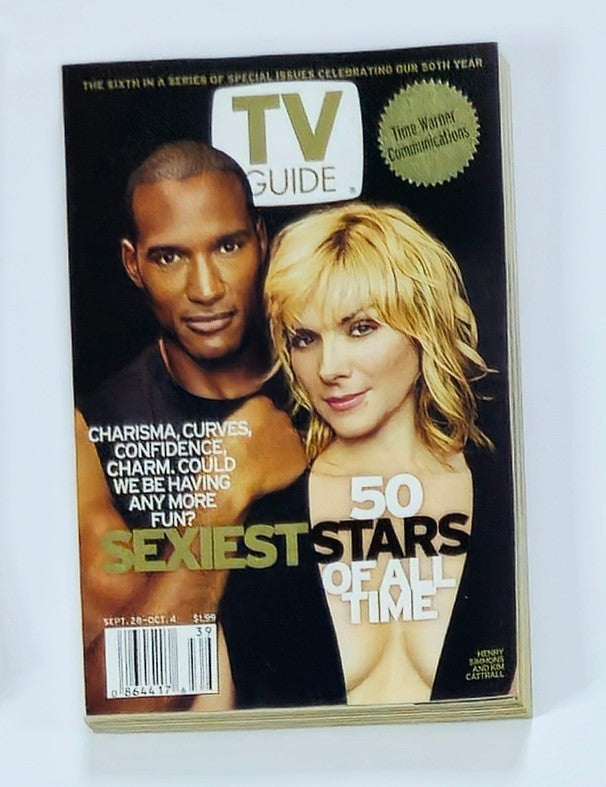 TV Guide Magazine September 28 2002 Henry & Kim Catrall Rochester Ed. No Label