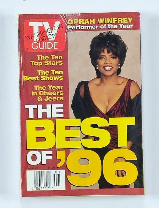 TV Guide Magazine January 4 1997 Oprah Winfrey Washington Ed. No Label