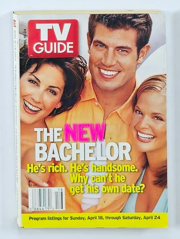 TV Guide Magazine April 18 2004 The New Bachelor Western NY State Ed. No Label