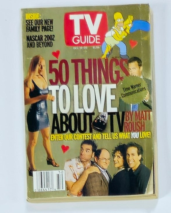 TV Guide Magazine December 14 2002 Jennifer Garner Rochester Ed. No Label