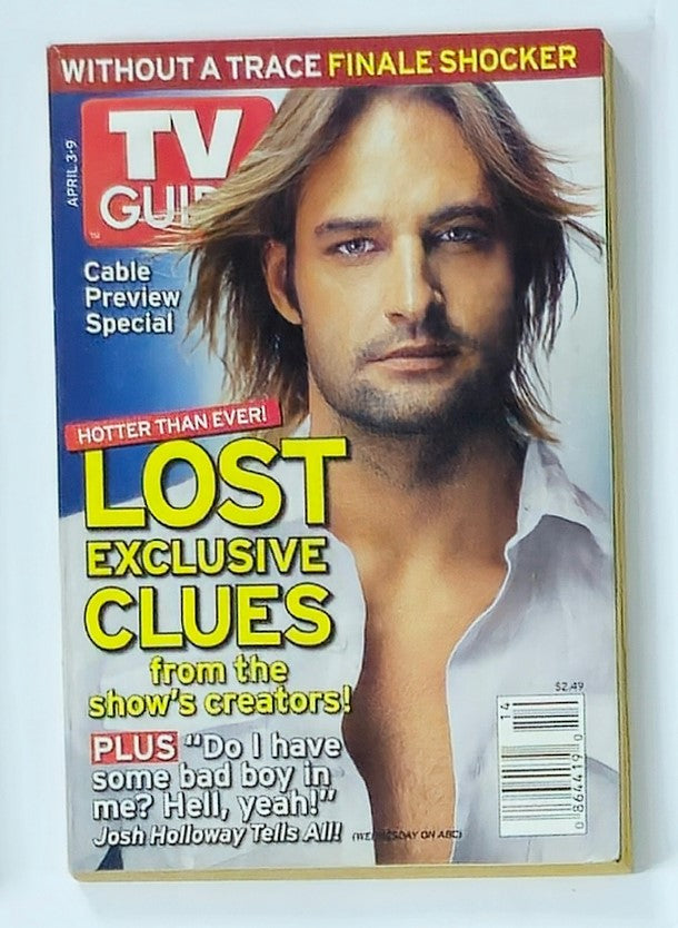 TV Guide Magazine April 3 2005 Josh Holloway Western NY State Ed. No Label