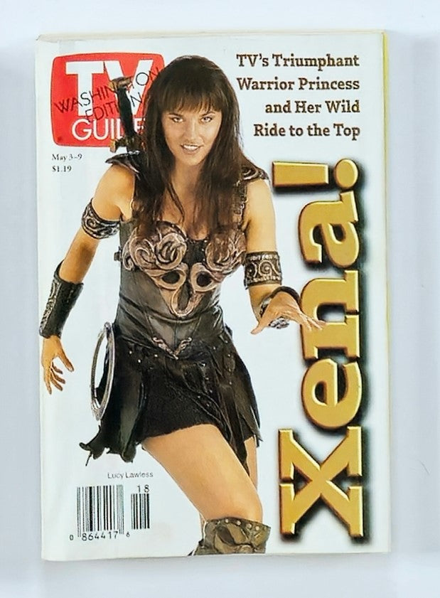 TV Guide Magazine May 3 1997 Lucy Lawless as Xena Washington Ed. No Label