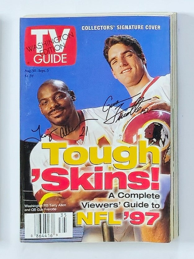 TV Guide Magazine August 30 1997 Terry Allen & Ferotte Washington Ed. No Label