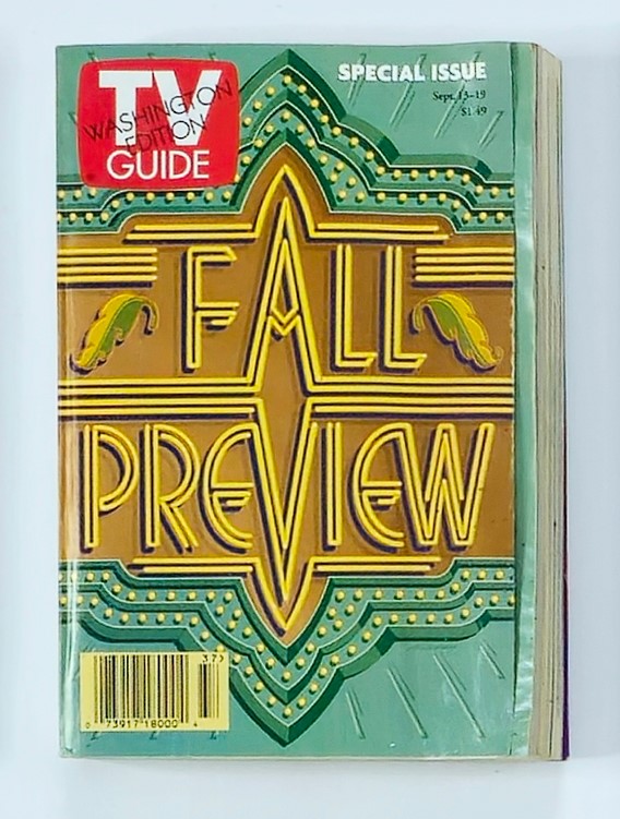 TV Guide Magazine September 13 1997 Fall Preview Washington Ed. No Label