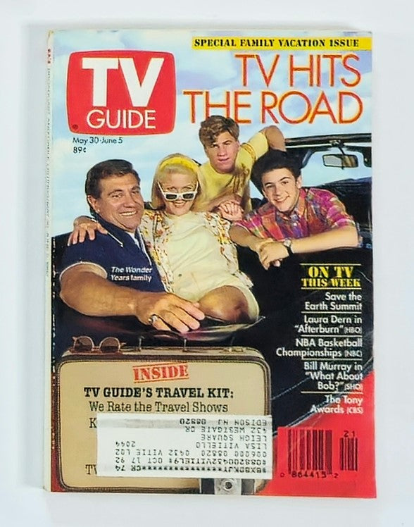 TV Guide Magazine May 30 1992 The Wonder Years Family NY Metro Ed.