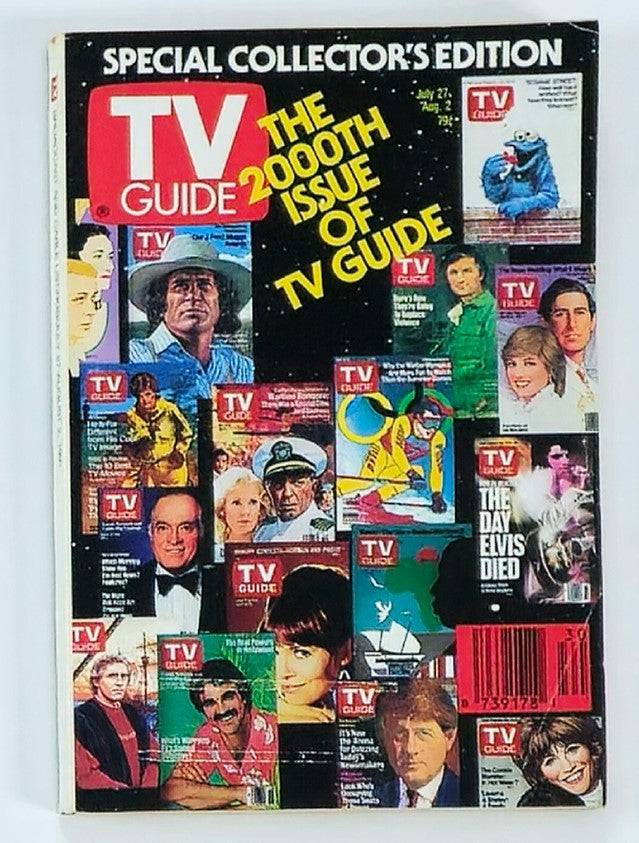 TV Guide Magazine July 27 1991 The 2000th Issue of TV Guide NY Metro Ed.