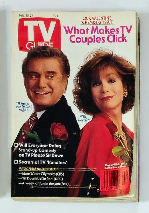 TV Guide Magazine February 15 1992 Regis Philbin & Kathie Gifford NY Metro Ed.