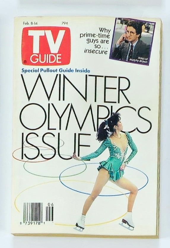 TV Guide Magazine February 8 1992 Figure Skater Kristi Yamaguchi Rochester Ed.