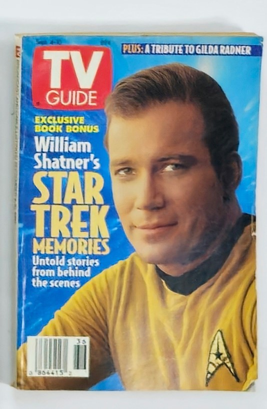 TV Guide Magazine September 4 1993 William Shatner's Star Trek NY Metro Ed.