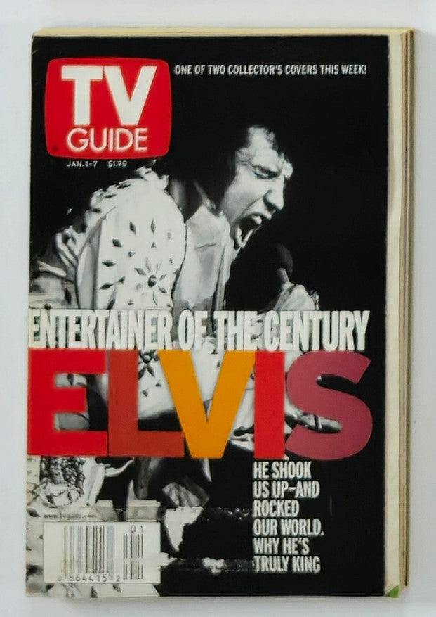 TV Guide Magazine January 1 2000 Elvis Presley He Shook Us Up NY Metro Ed.