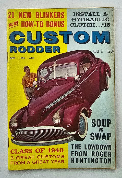VTG Custom Rodder Magazine September 1960 Vol 7 No 3 Soup vs Swap No Label