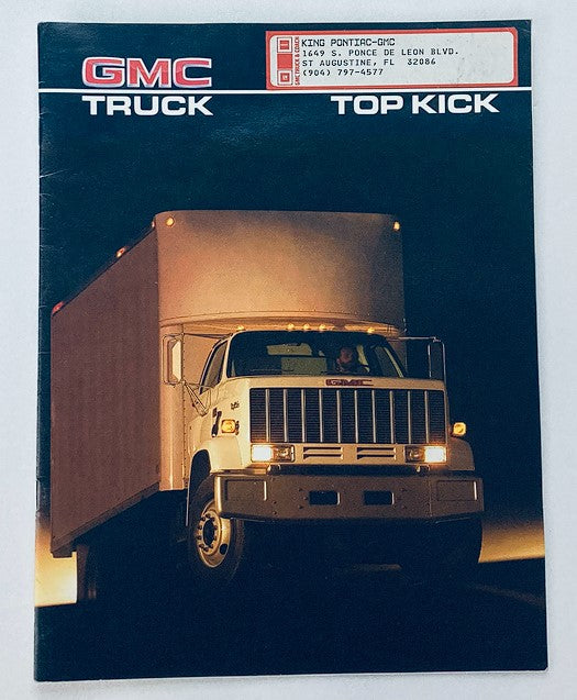 1986 GMC Top Kick Truck Heavy-Load Haulers with a Tank Sales Brochure