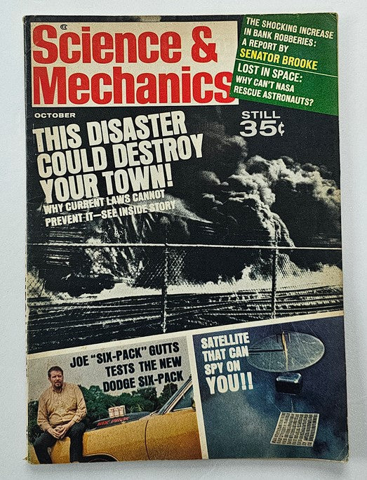 VTG Science & Mechanics Magazine October 1969 Joe Gutts Test Dodge Six-Pack