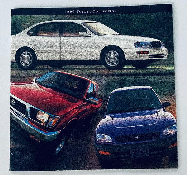 1996 Toyota Collection Dealer Showroom Sales Brochure Guide Catalog