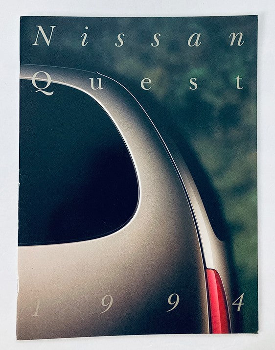 1994 Nissan Quest Dealer Showroom Sales Brochure Guide Catalog